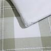 imageEddie Bauer Queen Comforter Set Reversible Microsuede Bedding with Matching Shams Casual Home Decor Normandy Plaid Black QueenMountain Embroidery Plaid Green
