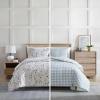 imageEddie Bauer Queen Comforter Set Reversible Microsuede Bedding with Matching Shams Casual Home Decor Normandy Plaid Black QueenWoodland Forest Grey