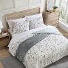 imageEddie Bauer Queen Comforter Set Reversible Microsuede Bedding with Matching Shams Casual Home Decor Normandy Plaid Black QueenWoodland Forest Grey