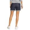 imageEddie Bauer Womens Boyfriend Rolled Denim ShortsDeep Rinse