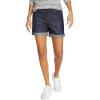 imageEddie Bauer Womens Boyfriend Rolled Denim ShortsDeep Rinse