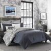 imageEddie Bauer  King Comforter Set Reversible Cotton Bedding with Matching Shams PreWashed for Added Softness Kingston Charcoal KingKingston Charcoal