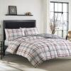imageEddie Bauer  Queen Duvet Cover Set Reversible Cotton Bedding with Matching Shams Stylish Home Decor Portage Bay Grey QueenTwin