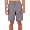 imageEddie Bauer Mens Hybrid SPF 50 Swim Trunks 9quot Inseam Perfect Blend of Comfort Stretch ampamp Protection for Outdoor EnthusiastsGrey Heather