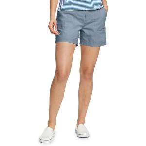 imageEddie Bauer Womens Adventurer Stretch Ripstop ShortsChambray Blue
