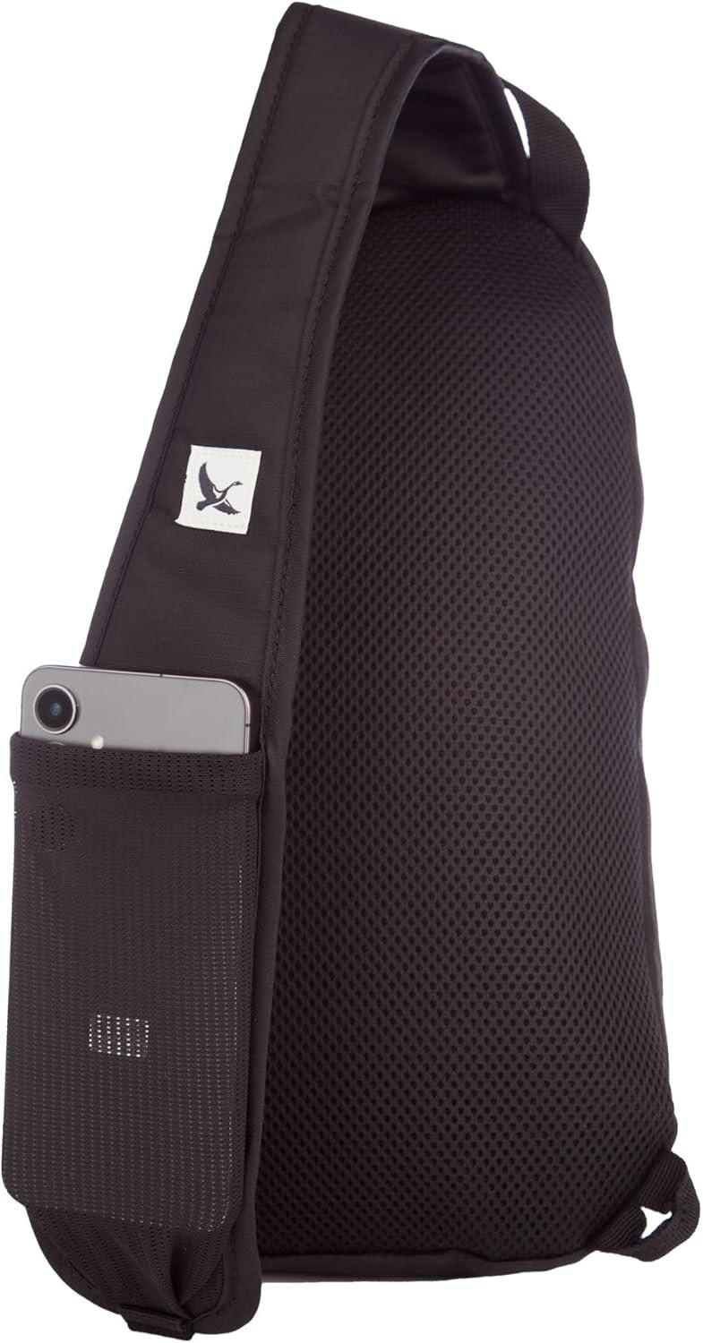 imageEddie Bauer 9L Multipurpose RFIDBlocking Lightweight Travel Shoulder Crossbody Sling Bag BrookBlack