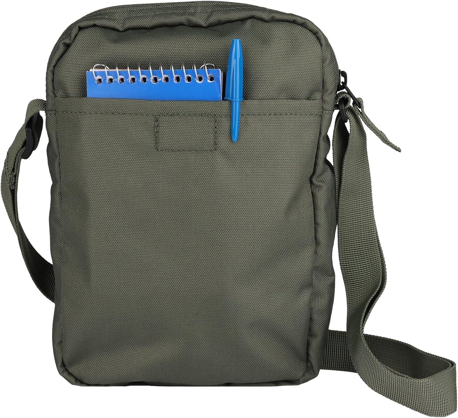 imageEddie Bauer Jasper Crossbody Bag  Everyday Carry  Lightweight  Travel  Adjustable  3L SlateClover