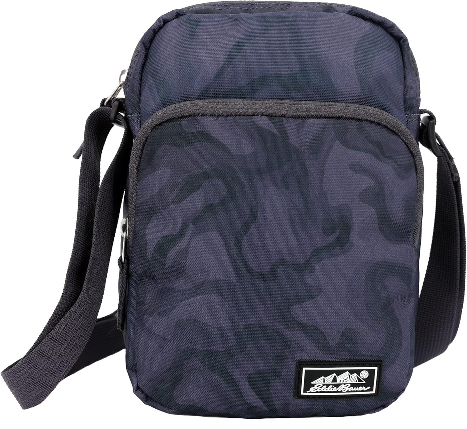 imageEddie Bauer Jasper Crossbody Bag  Everyday Carry  Lightweight  Travel  Adjustable  3L SlateFrost Gray