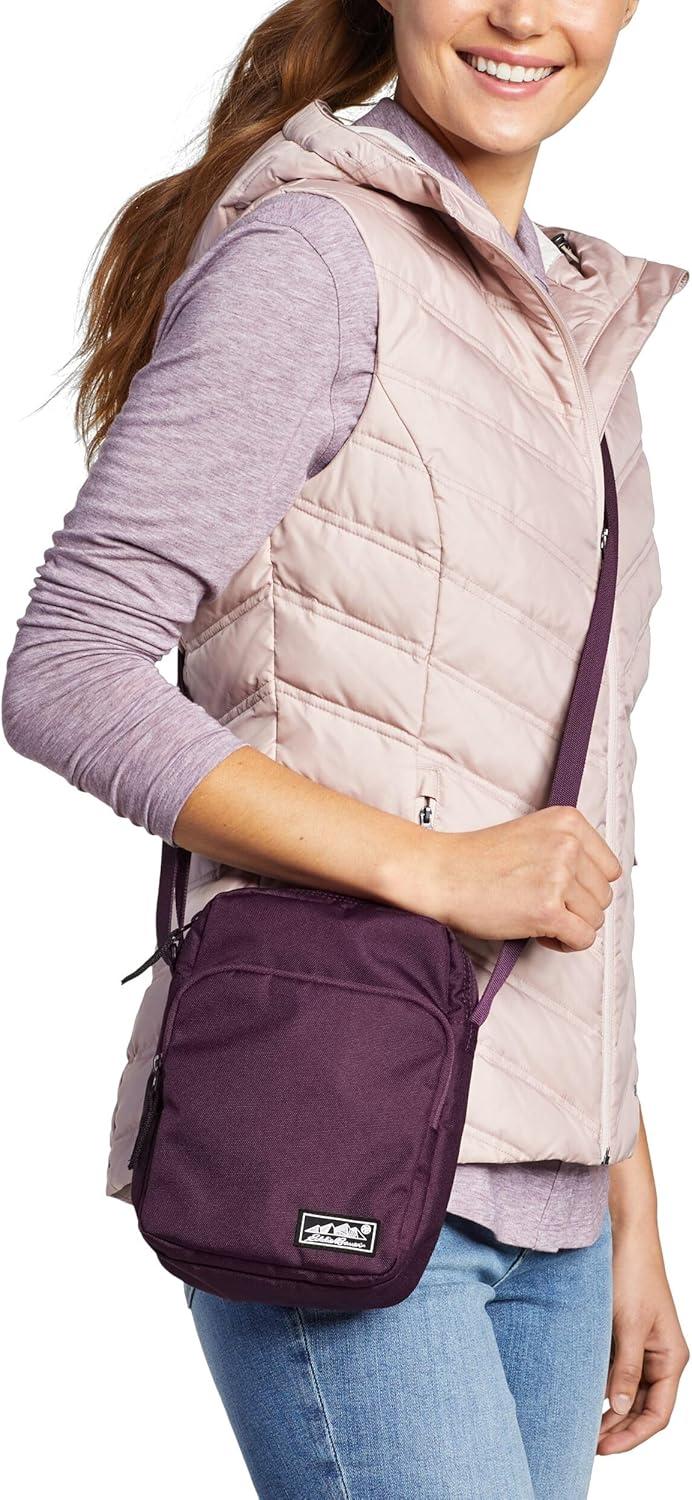 imageEddie Bauer Jasper Crossbody Bag  Everyday Carry  Lightweight  Travel  Adjustable  3L SlateFrost Gray