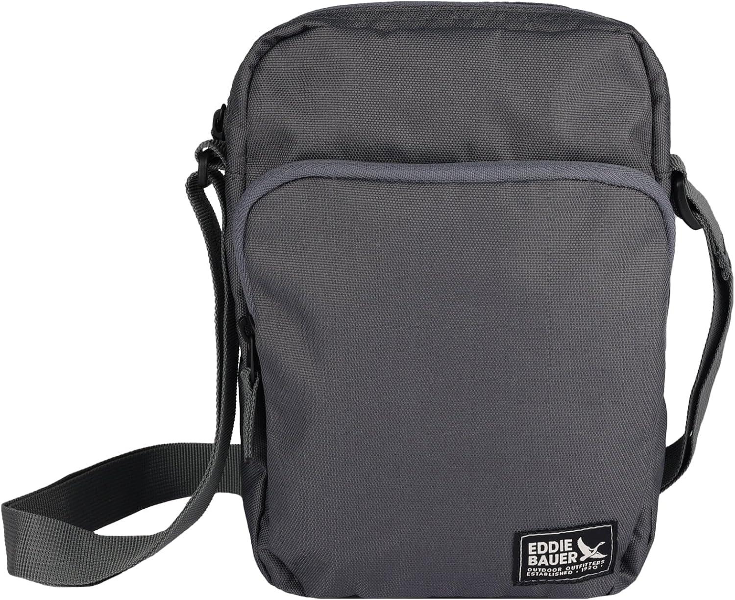 imageEddie Bauer Jasper Crossbody Bag  Everyday Carry  Lightweight  Travel  Adjustable  3L SlateSlate
