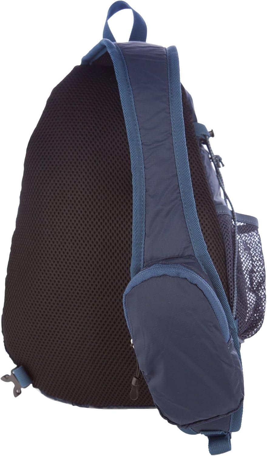 imageEddie Bauer Ripstop 8L Shoulder Sling Pack with Padded AirMesh Adjustable Crossbody Strap Black One SizeBrook