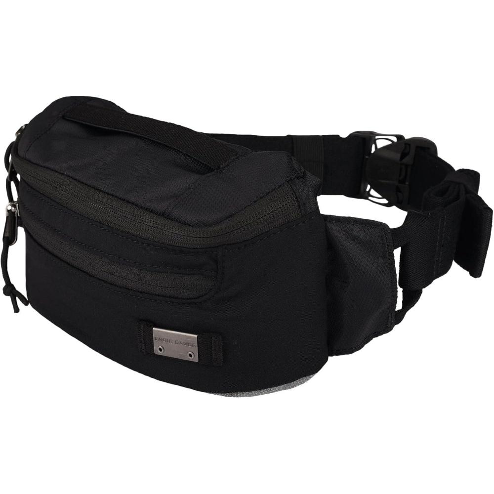 imageEddie Bauer 3L Skylar Crossbody Waist Pack with Versatile Pockets and Adjustable BeltBlack