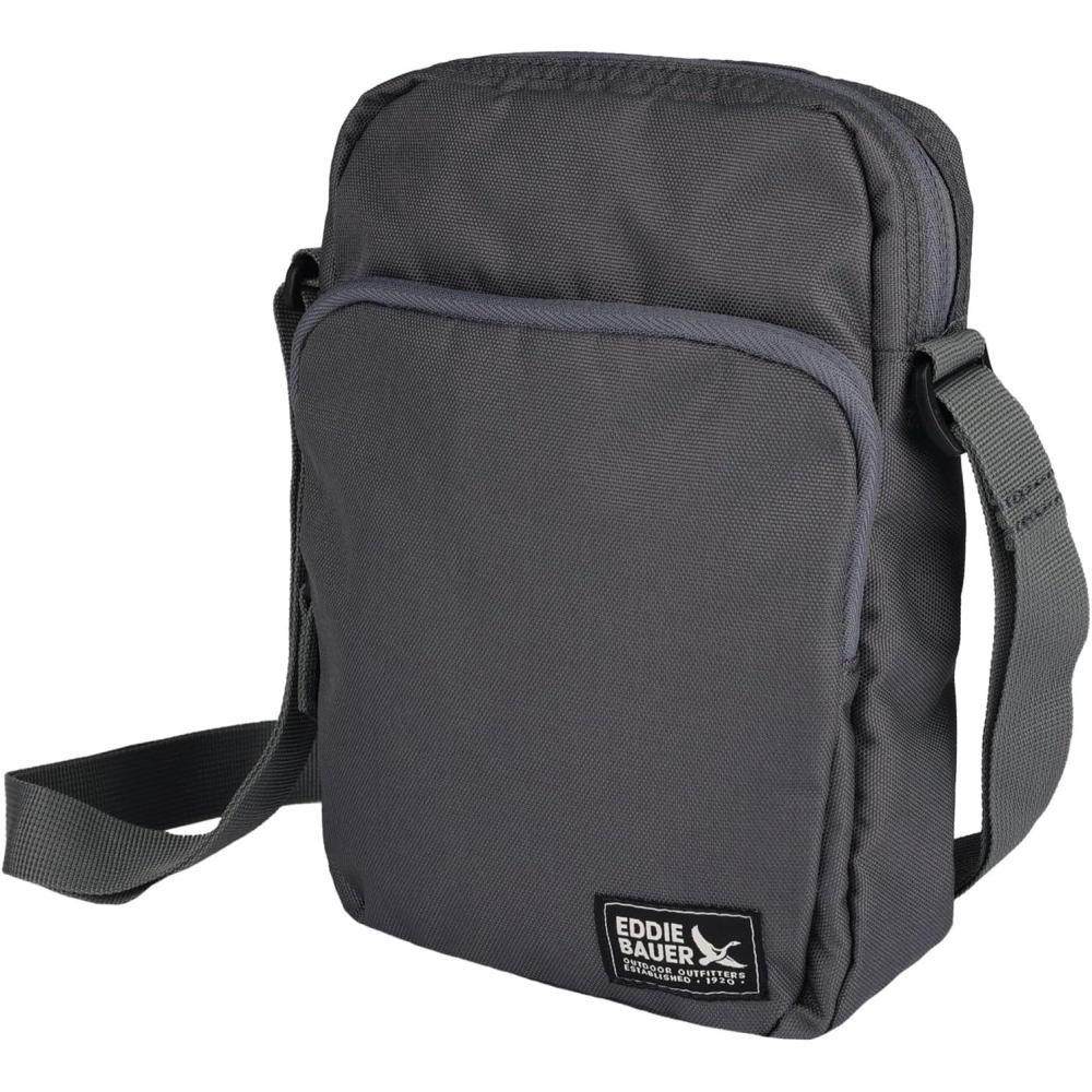 imageEddie Bauer Jasper Crossbody Bag  Everyday Carry  Lightweight  Travel  Adjustable  3L SlateSlate