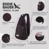 imageEddie Bauer 9L Multipurpose RFIDBlocking Lightweight Travel Shoulder Crossbody Sling Bag BrookBlack