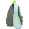 imageEddie Bauer Ripstop 8L Shoulder Sling Pack with Padded AirMesh Adjustable Crossbody Strap Black One SizeLight Aqua