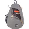 imageEddie Bauer Ripstop 8L Shoulder Sling Pack with Padded AirMesh Adjustable Crossbody Strap Black One SizeSlate