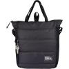 imageEddie Bauer Ripstop Nylon Puffer Day Tote Bag Everyday Carry Tote Travel VacationCarbon