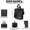 imageEddie Bauer Ripstop Nylon Puffer Day Tote Bag Everyday Carry Tote Travel VacationCarbon