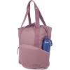 imageEddie Bauer Skylar Tote Bag  EDC  Work  Travel  Laptop Sleeve  Mesh Pockets  Convertible  Top Handle  25LDusty Violet