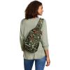 imageEddie Bauer Stowaway Packable Sling Bag Foldable Travel Outdoor Lightweight Compact Everyday Carry Ripstop Nylon 10LTobacco