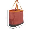 imageEddie Bauer Stowaway Packable Tote Bag  Lightweight  Compact  Cinch Closure  Ripstop Nylon  25l CapacityMaroon