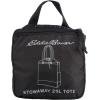 imageEddie Bauer Stowaway Packable Tote Bag  Lightweight  Compact  Cinch Closure  Ripstop Nylon  25l CapacityOnyx