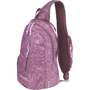 imageEddie Bauer Stowaway Packable Sling Bag Foldable Travel Outdoor Lightweight Compact Everyday Carry Ripstop Nylon 10LLilac