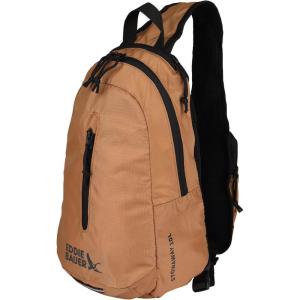imageEddie Bauer Stowaway Packable Sling Bag Foldable Travel Outdoor Lightweight Compact Everyday Carry Ripstop Nylon 10LTobacco