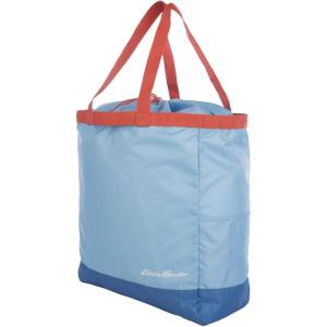 imageEddie Bauer Stowaway Packable Tote Bag  Lightweight  Compact  Cinch Closure  Ripstop Nylon  25l CapacityCoast