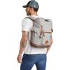 imageEddie Bauer Bygone Backpack with Exterior Pockets and Laptop Compatible Sleeve Light Heather Grey 25LBlack