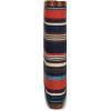 imageEddie Bauer Men Pioneer Leather and Printed Cotton Canvas Trifold Wallet Assorted GraphicsMulti