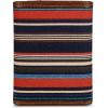 imageEddie Bauer Men Pioneer Leather and Printed Cotton Canvas Trifold Wallet Assorted GraphicsMulti