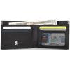 imageEddie Bauer Men Signature Bifold Passcase Wallet Available in Cotton Canvas Or Ripstop NylonRipstop Nylon  Black