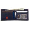 imageEddie Bauer Men Signature Bifold Passcase Wallet Available in Cotton Canvas Or Ripstop NylonRipstop Nylon  Navy