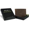 imageEddie Bauer Men Signature Leather Bifold Passcase WalletEmbossed Leather  Tan
