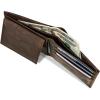 imageEddie Bauer Men Signature Leather Bifold Passcase WalletEmbossed Leather  Tan