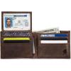 imageEddie Bauer Men Signature Leather Bifold Passcase WalletEmbossed Leather  Tan