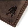 imageEddie Bauer Men Signature Leather Bifold Passcase WalletEmbossed Leather  Tan