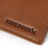 imageEddie Bauer Men Signature Leather Bifold Passcase WalletLeather  Brown
