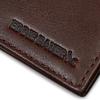 imageEddie Bauer Men Signature Leather Bifold Passcase WalletLeather Logo  Brown