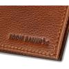 imageEddie Bauer Men Signature Leather Bifold Passcase WalletLeather Logo  Tan