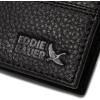 imageEddie Bauer Men Signature Leather Bifold Passcase WalletRugged Leather  Black