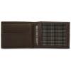 imageEddie Bauer Men Signature Leather Bifold Passcase WalletRugged Leather  Brown