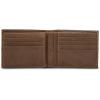 imageEddie Bauer Men Signature Leather Bifold Passcase WalletRugged Leather  Tan