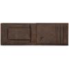 imageEddie Bauer Men Signature Leather Money Clip Card Case WalletEmbossed Leather  Tan