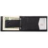 imageEddie Bauer Men Signature Leather Money Clip Card Case WalletLeather Logo  Black