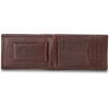 imageEddie Bauer Men Signature Leather Money Clip Card Case WalletLeather Logo  Brown
