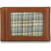 imageEddie Bauer Men Signature Leather Money Clip Card Case WalletLeather Logo  Tan