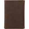 imageEddie Bauer Men Signature Leather Trifold WalletEmbossed Leather  Tan
