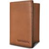 imageEddie Bauer Men Signature Leather Trifold WalletLeather  Brown